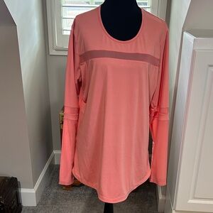 Women's Coral Long Sleeve Top